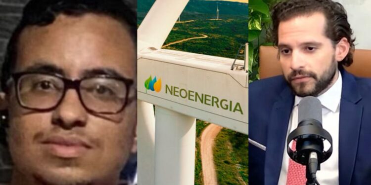 Juan Pablo e o advogado da família Rafael Inojosa