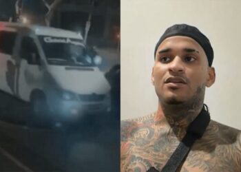 Ataque ocorreu na Av. Nove de Julho com vários disparos ao veículo