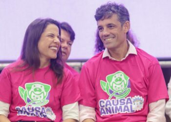 A Governadora Raquel Lyra e o ex-secretário Daniel Coelho