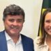 O deputado federal Dudu da Fonte e a governadora Raquel Lyra