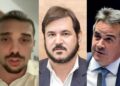 Da esq. para dir. João Pires, ex-secretário do Procon-RJ, Antônio Rueda e Ciro Nogueira
