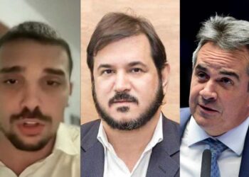 Da esq. para dir. João Pires, ex-secretário do Procon-RJ, Antônio Rueda e Ciro Nogueira