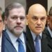Da esq. para dir. Paulo Gonet, Dias Toffoli, Alexandre de Moraes e Gilmar Mendes