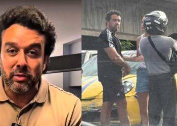 O empresário Edizio Junior se envolveu em acidente na Via Mangue