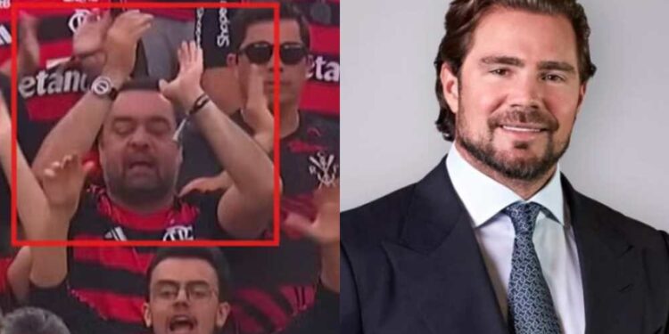 Claudio Castro assistiu à partida entre Palmeiras e Flamengo em 2025