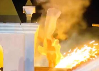 Encenação da Paixão de Cristo no RJ quase acaba em tragédia