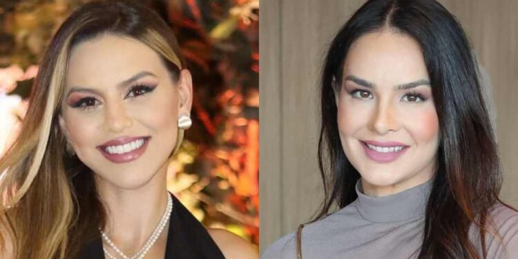 As arquitetas Mariana Gonçalves (esq.) e Lu Dias (dir.)