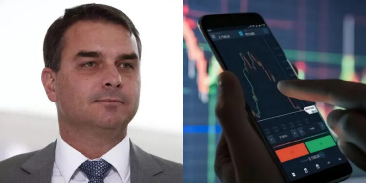 pré-candidato do PL à Presidência, Flávio Bolsonaro