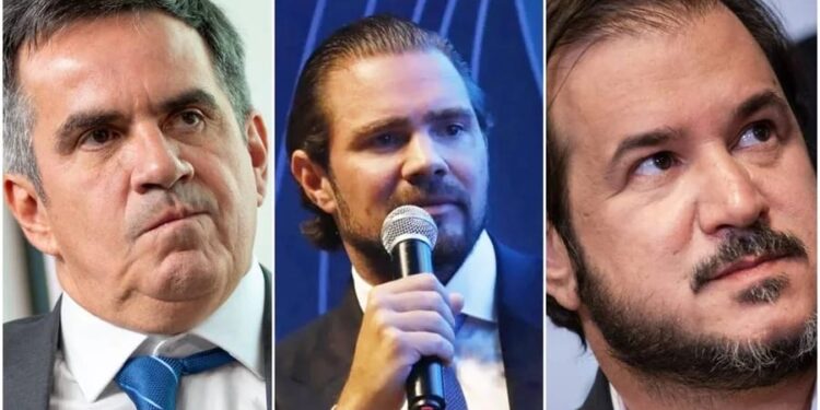 Ciro Nogueira, Daniel Vorcaro e Antônio Rueda
