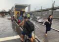 Avenida Caxangá, próximo ao viaduto da BR-101