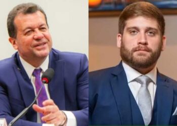 Waldemar Oliveira e seu filho o advogado Virgílio Oliveira