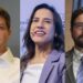 João Campos, Raquel Lyra e Ivan Moraes