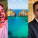 O empresário Yuri Fernandes e o ex-governador de Pernambuco Paulo Câmara