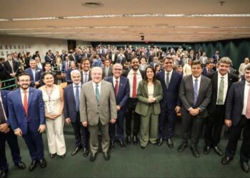 Reunião da Marcha dos Prefeitos em Brasília (Foto: Hesíodo Góes/Secom)