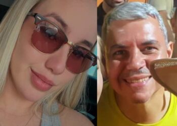 A suspeita Kilma Idrielly e o promotor de Justiça Adriano Camargo