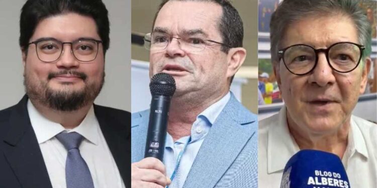 Renato Hayashi, Paulo Nery e Cláudio Asfora [da esq. p/ dir.]