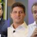 O ex-deputado Tadeu Alencar, João Campos e Danilo Cabral
