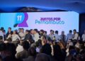 Evento oficial do PP em apoio a Raquel Lyra