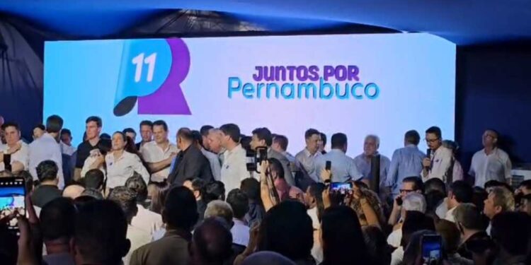 Evento oficial do PP em apoio a Raquel Lyra