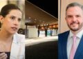 A governadora Raquel Lyra [esq.] e o ministro Tomé Franca [dir]