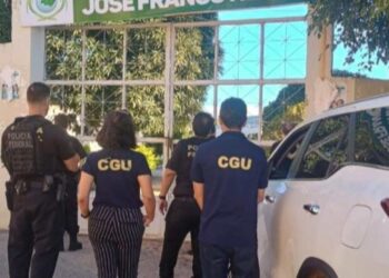 Policiais federais em Jardim no Ceará