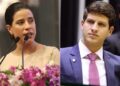 A governadora Raquel Lyra (PSD) e o ex-prefeito João Campos (PSB)