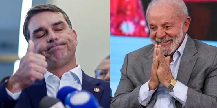 Flávio ver intenções de votos cair e Lula abrir vantagem após revelações do caso Master