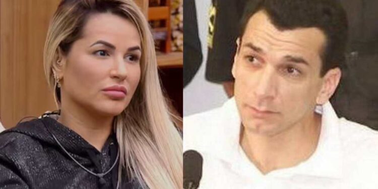 Deolane Bezerra e Marco Willians Herbas, o "Marcola"
