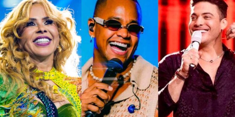 Joelma, Léo Santana e Wesley Safadão