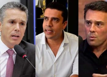 Felipe Carreras, Rodrigo Pinheiro e Augusto Acioli (da esq. p/ dir.)