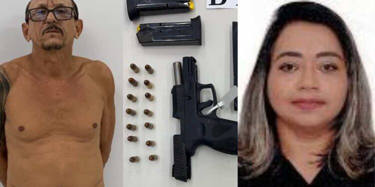 Josimar Costa e a advogada Sandra Cássia Caetano