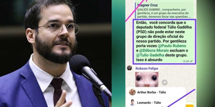 Mesmo filiado ao PSD, Túlio Gadêlha continua em grupo do PSOL/Rede