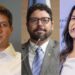 João Campos, Ivan Moraes e Raquel Lyra