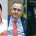 Wesley Safadão, o prefeito Zeca Cavalcante e Natanzinho Lima