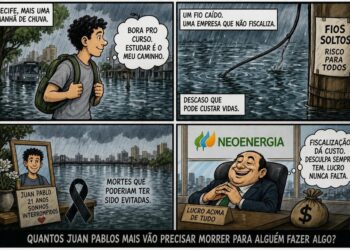 Arte critica atuação da Neoenergia e questiona negligência e fiscalização