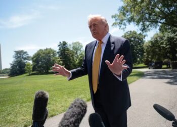 O presidente dos Estados Unidos, Donald Trump, em 12 de maio de 2026