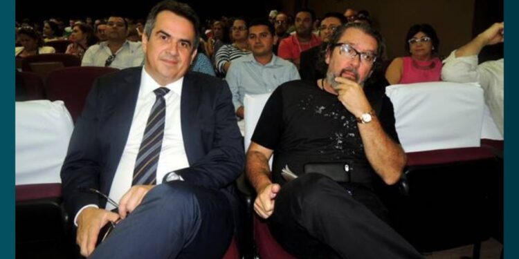 O senador Ciro Nogueira (PP) e o advogado Kakay. Foto: None