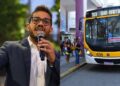 O coordenador da Frente de Luta pelo Transporte Público, o advogado Pedro Josephi.