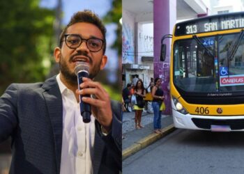 O coordenador da Frente de Luta pelo Transporte Público, o advogado Pedro Josephi.