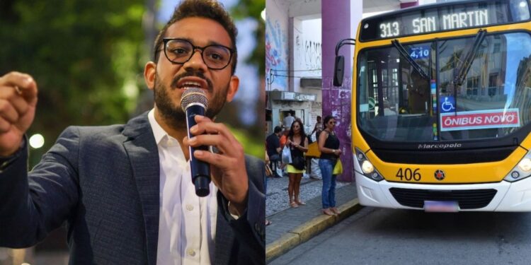 O coordenador da Frente de Luta pelo Transporte Público, o advogado Pedro Josephi.