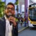 O coordenador da Frente de Luta pelo Transporte Público, o advogado Pedro Josephi.