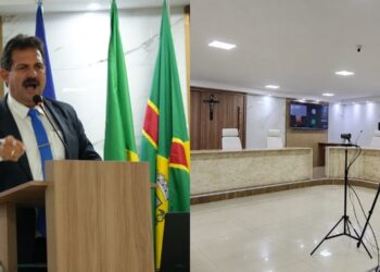 O presidente da Câmara de Vereadores de Arcoverde, Luciano Pacheco (MDB).