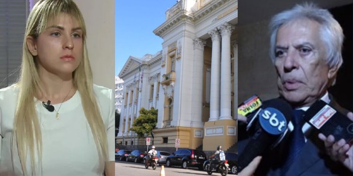 A ex-primeira-dama de Tamandaré, Sari Corte Real; e o advogado Célio Avelino.