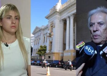 A ex-primeira-dama de Tamandaré, Sari Corte Real; e o advogado Célio Avelino.