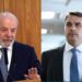 Os pré-candidatos à presidência da República, Lula (PT) e Flávio Bolsonaro (PL).