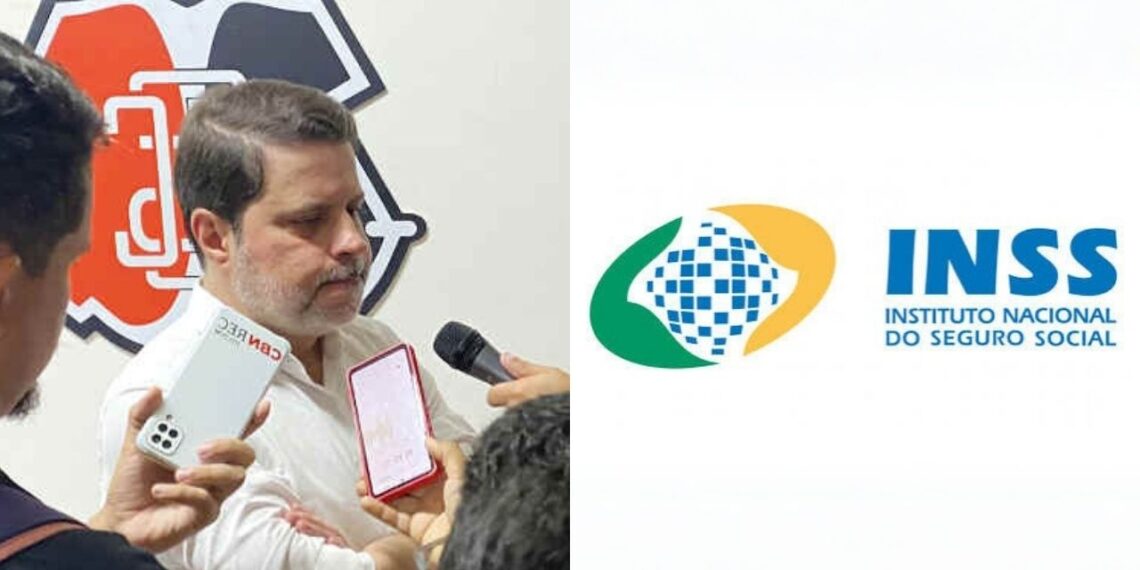 O presidente do Santa Cruz, Bruno Rodrigues.