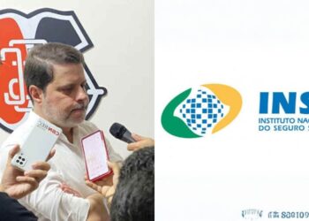 O presidente do Santa Cruz, Bruno Rodrigues.