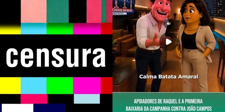 Advogados do PSB querem censurar até quem criticou aliados de Raquel.