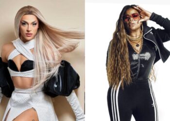 As cantoras Pabllo Vittar e Tati Quebra Barraco