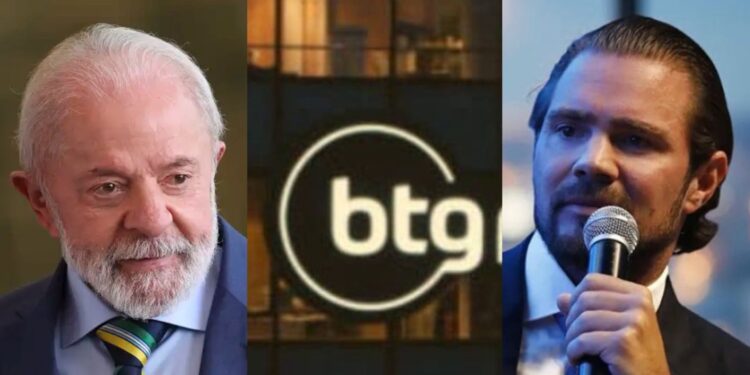 O presidente Lula e o ex-banqueiro Daniel Vorcaro
